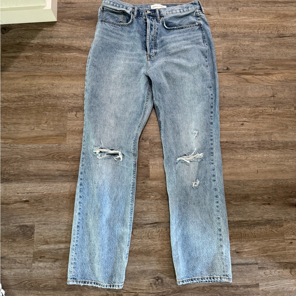 Aritzia Joni high rise loose jeans size 32L